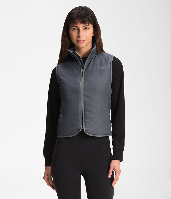 Chaleco The North Face Mujer Gris City Estándar Insulated 72560BOXC